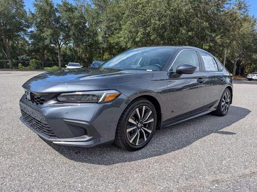 Meteorite Gray Metallic 2024 Honda Civic EX-L