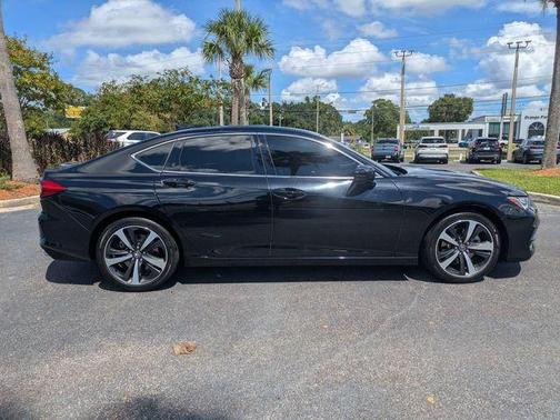 Majestic Black Pearl 2024 Acura TLX Technology