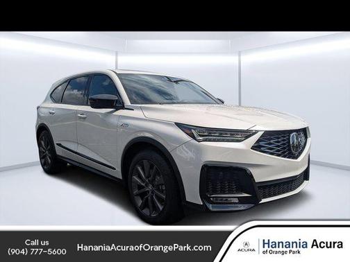 Platinum White Pearl 2026 Acura MDX A-Spec