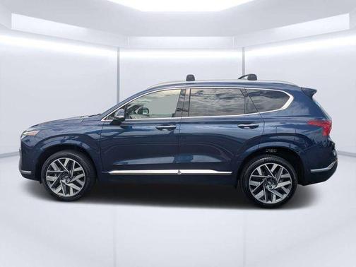 Stormy Blue 2021 Hyundai SANTA FE Calligraphy
