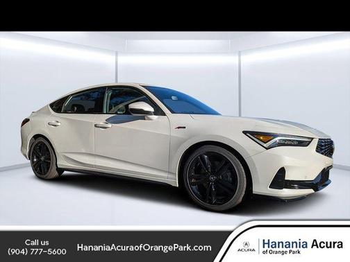 Platinum White Pearl 2026 Acura Integra A-Spec Technology
