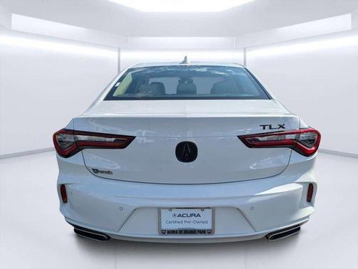 Platinum White Pearl 2025 Acura TLX Technology