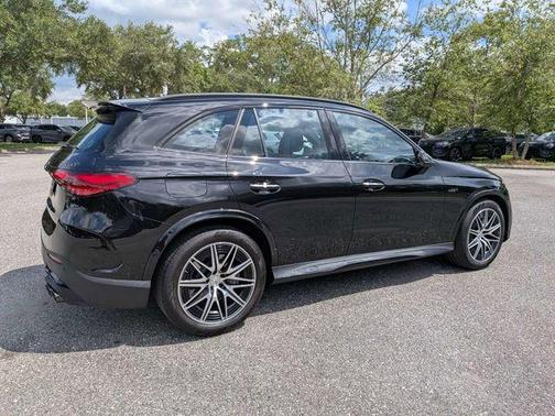Obsidian Black Metallic 2025 Mercedes-Benz AMG GLC 43 Base 4MATIC