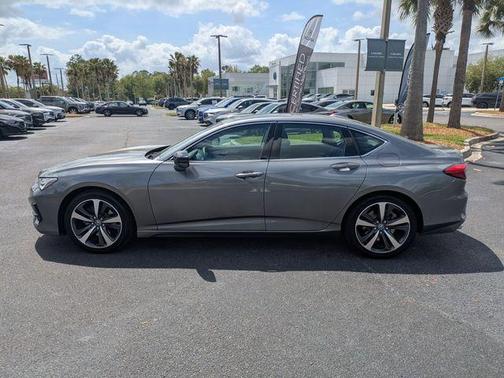 Graphite Luster Metallic 2025 Acura TLX Technology