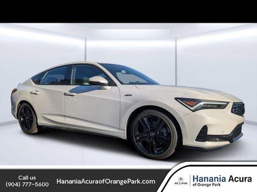 Platinum White Pearl 2026 Acura Integra A-Spec Technology