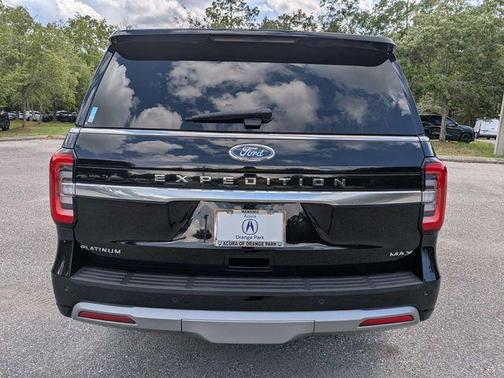 Black Metallic 2024 Ford Expedition Max Platinum