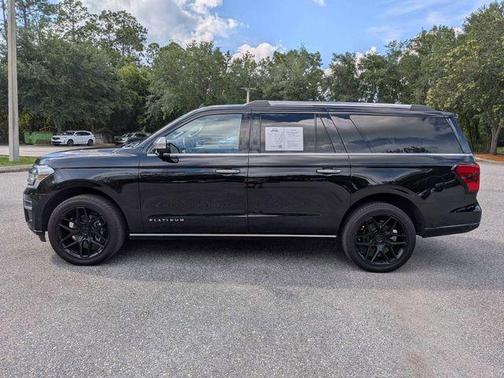 Black Metallic 2024 Ford Expedition Max Platinum