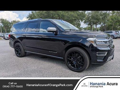 Black Metallic 2024 Ford Expedition Max Platinum