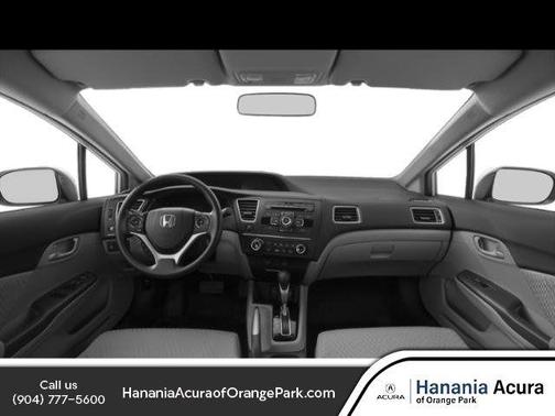 Modern Steel Metallic 2014 Honda Civic EX