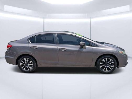 Modern Steel Metallic 2014 Honda Civic EX