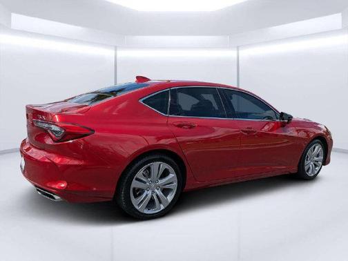 Red 2023 Acura TLX Technology