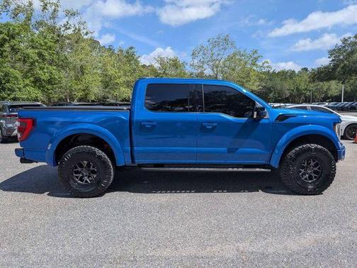 Velocity Blue Metallic 2021 Ford F-150 Raptor
