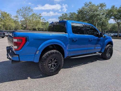 Velocity Blue Metallic 2021 Ford F-150 Raptor