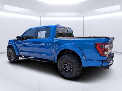 Velocity Blue Metallic 2021 Ford F-150 Raptor