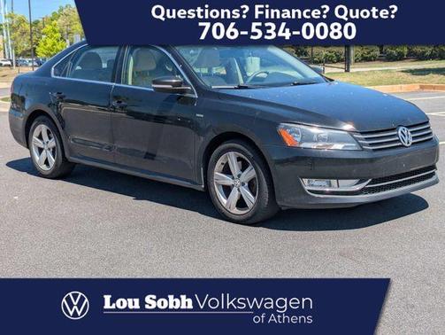 Black 2015 Volkswagen Passat 1.8T Limited Edition