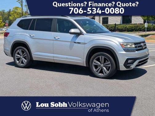 Reflex Silver Metallic 2019 Volkswagen Atlas 3.6 V6 SEL R-Line