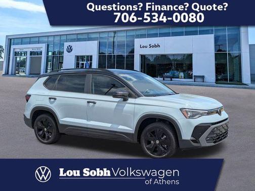 Gray 2026 Volkswagen Taos 1.5T SE Black