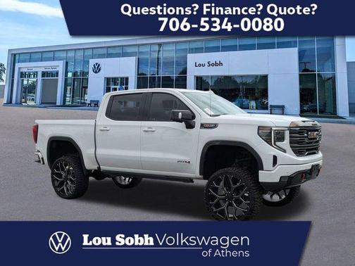 Summit White 2023 GMC Sierra 1500 AT4