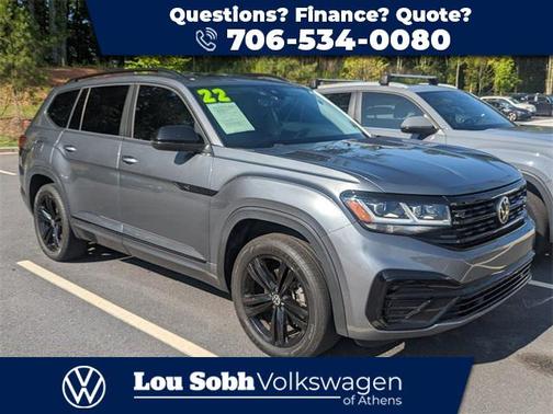 2022 Volkswagen Atlas 3.6 V6 SEL R-Line Black