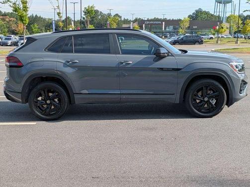 Pure Gray 2026 Volkswagen Atlas Cross Sport 2.0T SEL R-Line Black
