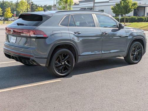 Pure Gray 2026 Volkswagen Atlas Cross Sport 2.0T SEL R-Line Black