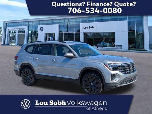 Silver Mist Metallic 2026 Volkswagen Atlas 2.0T SE W/TECHNOLOGY