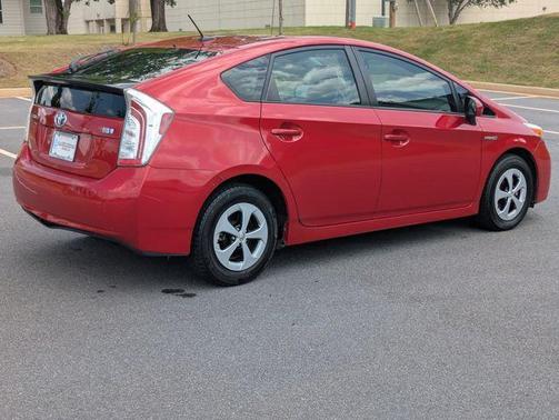 Barcelona Red Metallic 2012 Toyota Prius Three