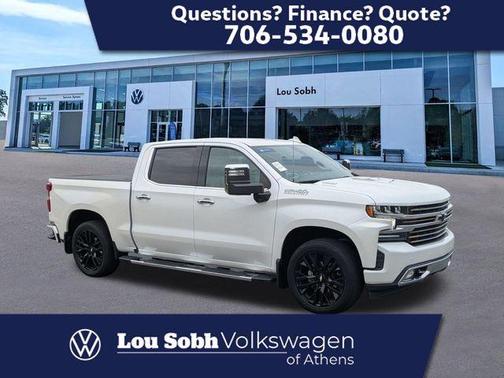 Iridescent Pearl Tricoat 2021 Chevrolet Silverado 1500 High Country