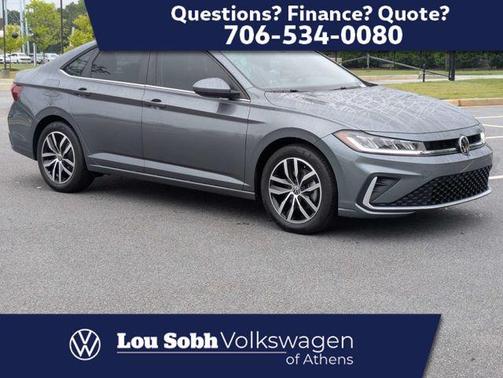 Platinum Gray Metallic 2025 Volkswagen Jetta 1.5T SE