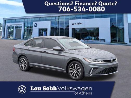 Platinum Gray Metallic 2025 Volkswagen Jetta 1.5T SE
