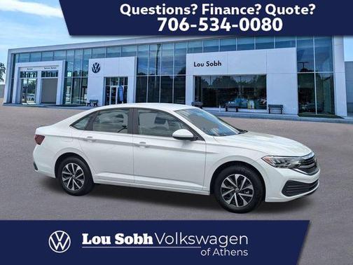 Pure White 2023 Volkswagen Jetta 1.5T S