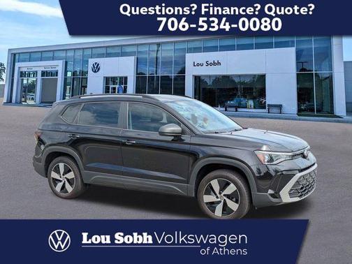 Deep Black Pearl Effect 2025 Volkswagen Taos 1.5T S