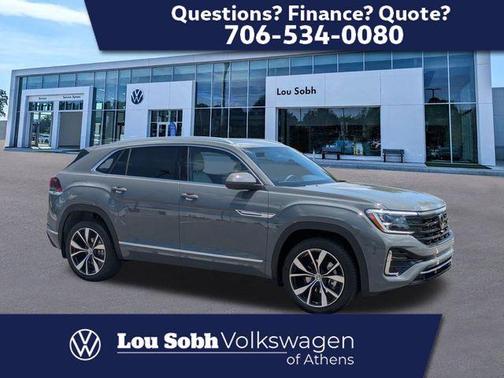 Pure Gray 2026 Volkswagen Atlas Cross Sport 2.0T SEL Premium R-Line