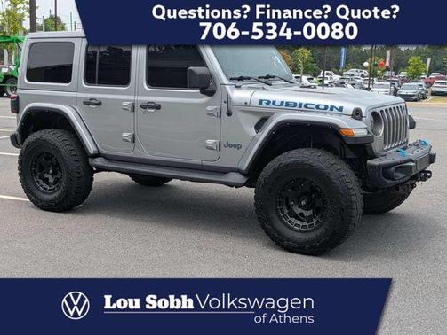 Billet Silver Metallic Clearcoat 2021 Jeep Wrangler Unlimited 4xe Rubicon