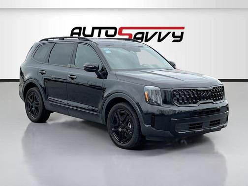 Ebony Black 2025 Kia Telluride EX X-Line
