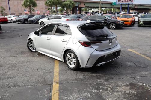 Silver 2019 Toyota Corolla Hatchback XSE
