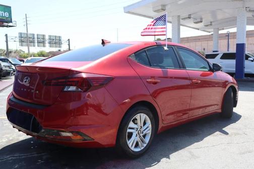 Scarlet Red 2019 Hyundai ELANTRA SEL