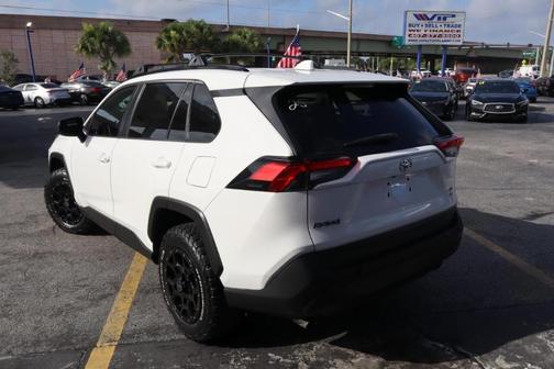White 2020 Toyota RAV4 LE