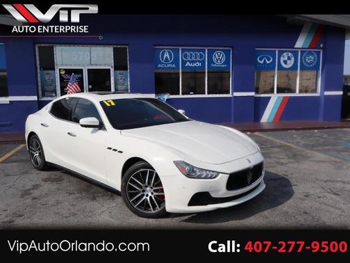 White 2017 Maserati Ghibli Base