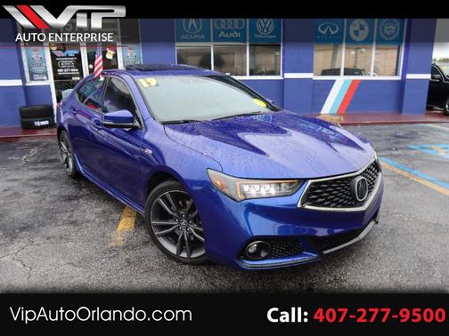 2019 Acura TLX Technology & A-Spec