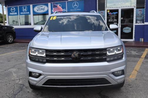Reflex Silver Metallic 2018 Volkswagen Atlas 3.6L SEL Premium