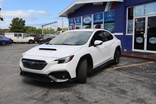 Ceramic White 2023 Subaru WRX Premium