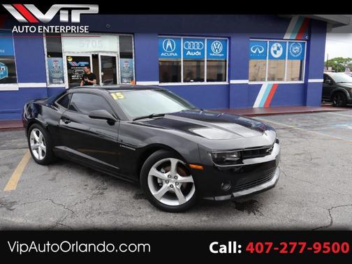 Black 2015 Chevrolet Camaro 1LT