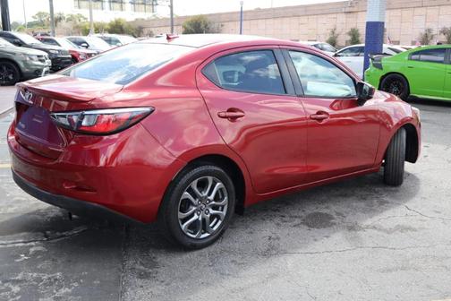 Red 2019 Toyota Yaris Sedan XLE