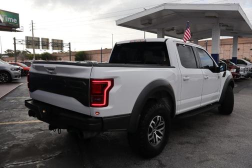 White 2018 Ford F-150 Raptor