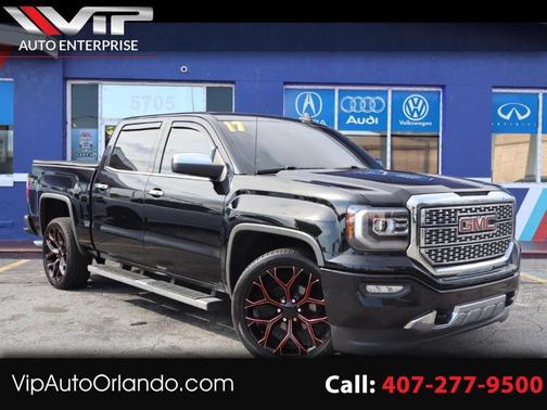 Black 2017 GMC Sierra 1500 Denali