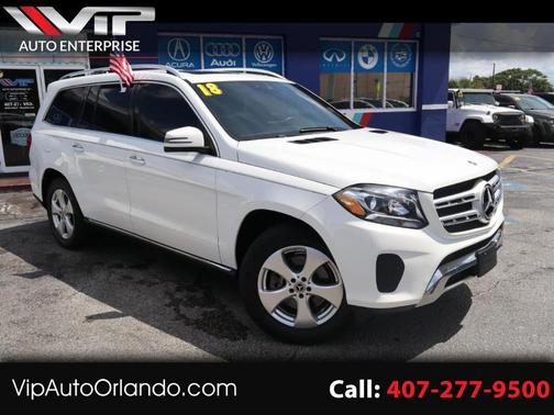 White 2018 Mercedes-Benz GLS 450 Base 4MATIC