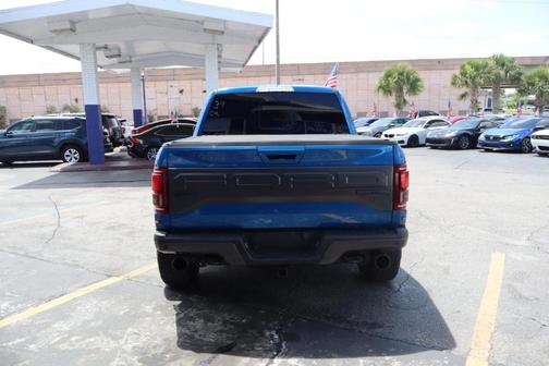 Blue 2017 Ford F-150 Raptor