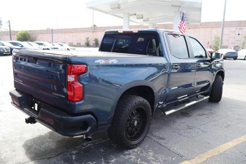 Blue 2019 Chevrolet Silverado 1500 Custom