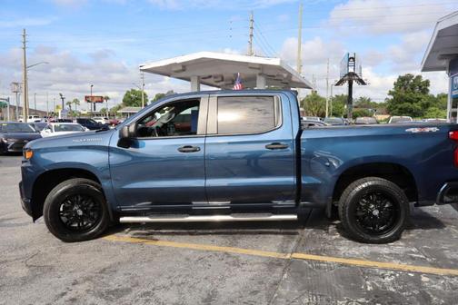Blue 2019 Chevrolet Silverado 1500 Custom